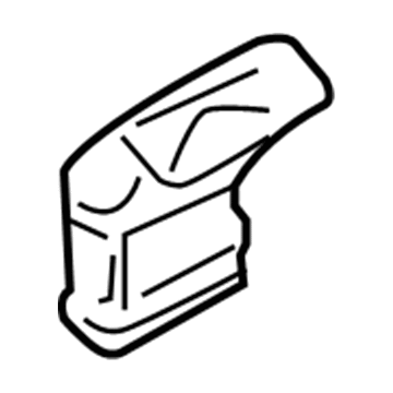 Infiniti 27932-1CA0A Duct-Floor, Rear