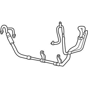 Ford 1L2Z-19D850-EA Hose & Tube Assembly