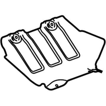 GM 23135960 Shield-Underbody Splash