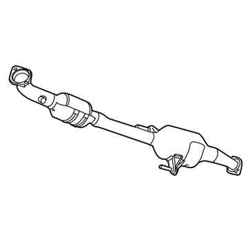 Toyota 17410-37B11 Front Pipe