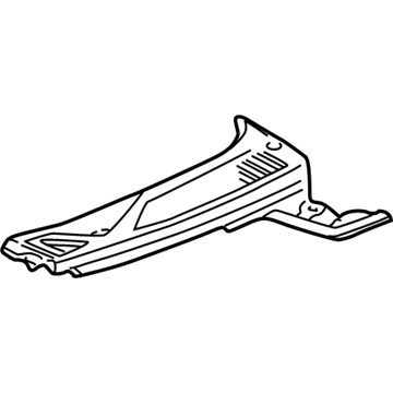 Ford F85Z-15022A69-AAA Vent Panel
