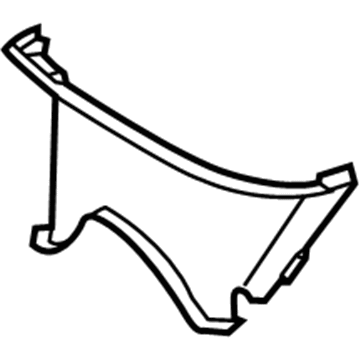 GM 55354835 Cover, Timing Belt Center Front