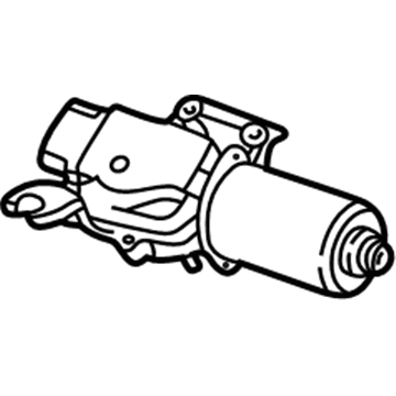 GM 25907424 Front Motor