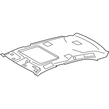 Lexus 63311-50560-A0 Headlining, Roof