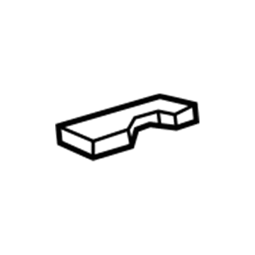Lexus 63352-50110 Pad, Roof Headlining, End