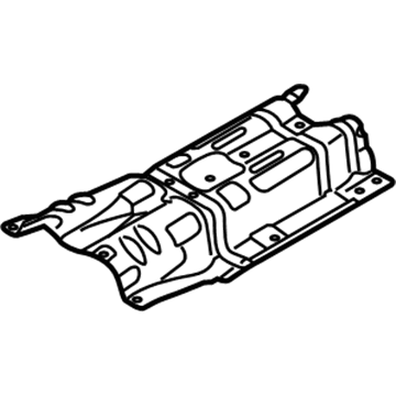 Hyundai 28793-B1200 Protector-Heat Center