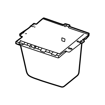 Mopar 6WL24XXXAA BIN-FLOOR CONSOLE