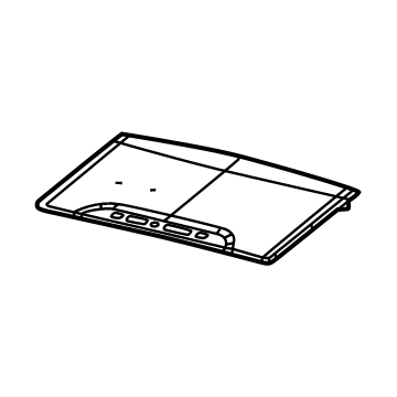 Mopar 6VJ39TXAAA CONSOLE-FORWARD CONSOLE