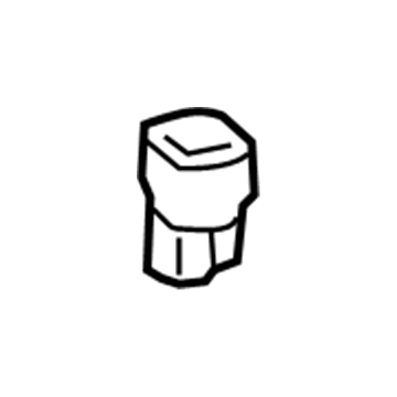 GM 22959846 Lock Knob Bezel