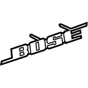 GM 25868416 Nameplate