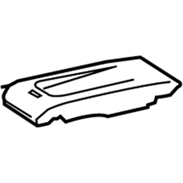 Lexus 78950-53010-C0 Tray,Sub-Assy, Rear Seat Under