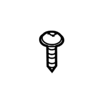 Kia 1249304127B Tapping Screw-FLANGE Head
