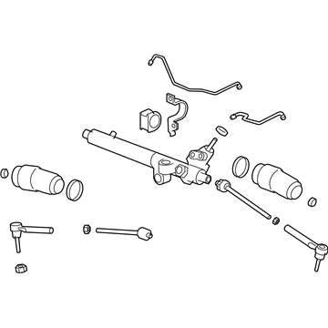 GM 94725465 Gear Asm-Steering (W/ Steering Linkage Tie Rod)