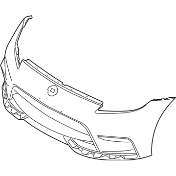 Nissan FBM22-6GA0H Front Bumper Cover