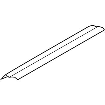BMW 51-47-7-366-821 Cover Strip, Entrance, Front