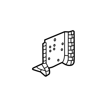 GM 13391058 Inner Wheelhouse Bracket