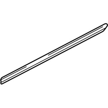 BMW 51-22-8-230-487 Chest Strip, Interior Left Rear