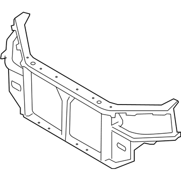 Hyundai 64101-3L001 Member Assembly-Radiator Support Comp