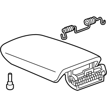 GM 84093708 Armrest Assembly