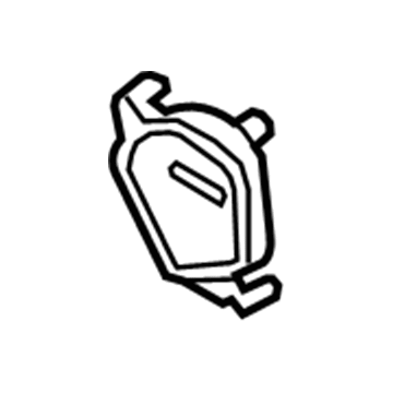 BMW 63-12-7-262-837 Cover Cap, Left Vert Hd/Lt Aim Control