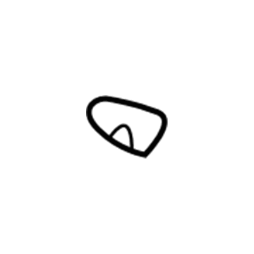 Nissan 72715-1AA0A SPACER - Glass, A