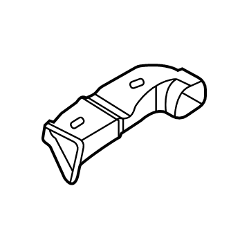 Hyundai 37573-P0000 DUCT ASSY-OUTLET