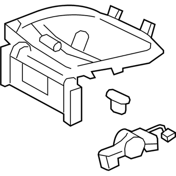Lexus 72030-50140-A0 Adjuster Assy, Rear NO.1 Seat