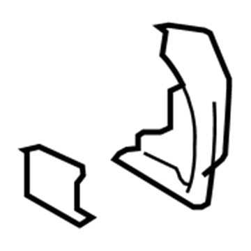 Lexus 55402-60011-C0 Pad Sub-Assembly, Instrument