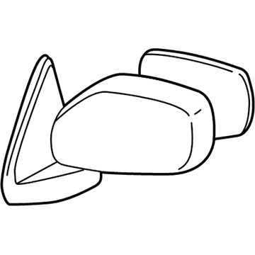Infiniti K6302-0W305 Mirror Assembly-Door, LH