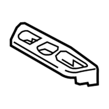 BMW 51-16-9-217-139 Trim, Lock, Armrest
