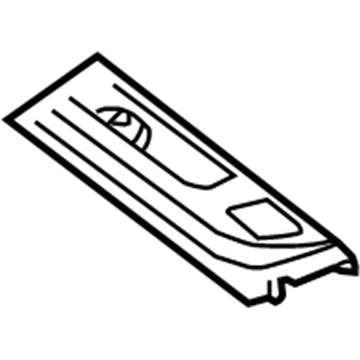 Nissan 73230-ZH030 Rail-Rear Roof