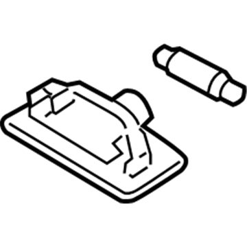 BMW 63-31-6-962-011 Mirror Lamp