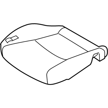Kia 881602J350ACN Front Seat Cushion Driver Covering