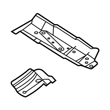 Ford LX6Z-7810682-A MEMBER ASY - FLOOR CROSS