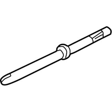Ford XF5Z3524AB Upper Shaft