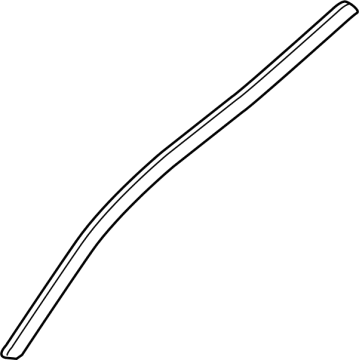 BMW 51-35-7-277-055 Waistline Cover, Rear Left