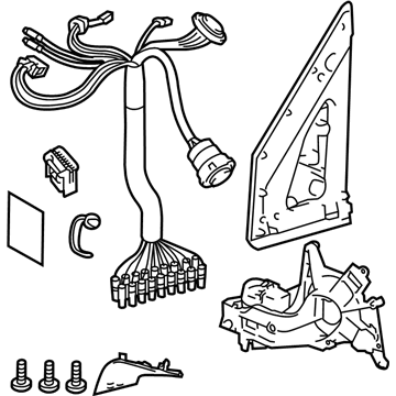 Toyota 87946-60S20 Retractor