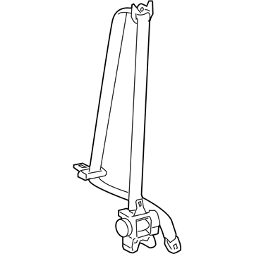 Toyota 73210-06161-B1 Belt & Retractor