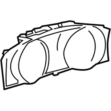 Lexus 83821-60Z20 Cover, Combination Meter