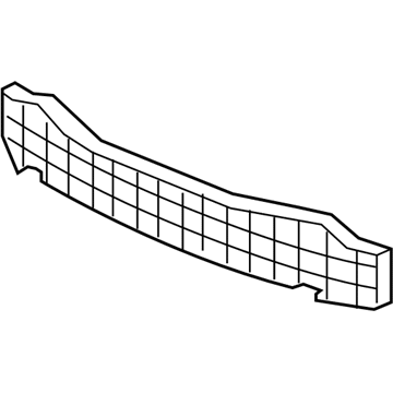 Honda 71170-TM8-A00 Box, FR. Bumper Beam