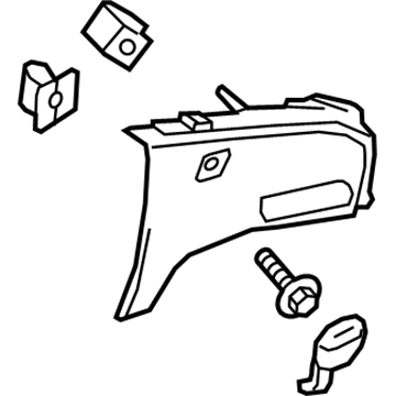 GM 23394643 Upper Trim
