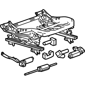 GM 13580925 Cushion Frame