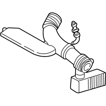 GM 25160746 Duct Asm-Air Cleaner Outlet Rear (W/ Intake Air Temperature Se
