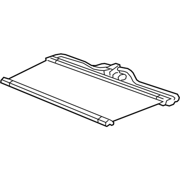 Mopar 68302685AB SUNSHADE-Rear Window