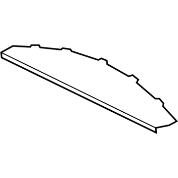 Mopar 1LV23DX9AG Panel-Rear Shelf