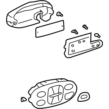Toyota 55900-0C021 Dash Control Unit
