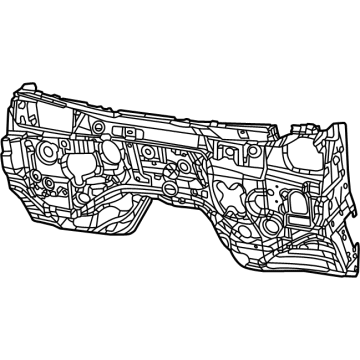 Mopar 68584149AA SILENCER-DASH PANEL