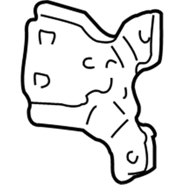Mopar 55135575AF Hinge-Door Half