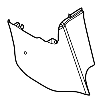 BMW 51-47-7-314-935 Side Trim Panel, Front, Bottom Left