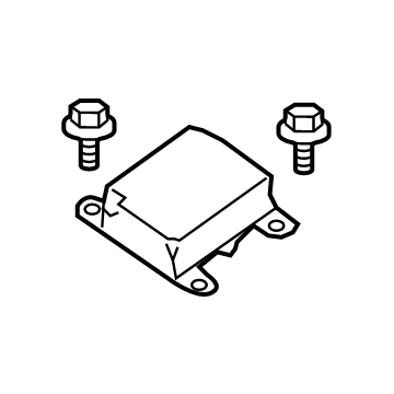 Nissan 28556-ZP49B Sensor & Unit-Air Bag